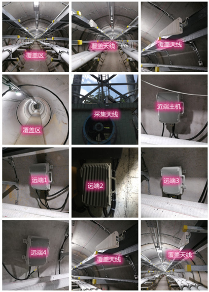  雁江电力管廊覆盖天线方案案例